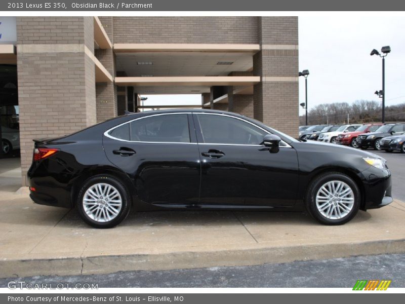 Obsidian Black / Parchment 2013 Lexus ES 350