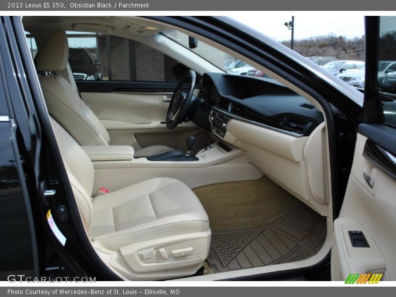 Obsidian Black / Parchment 2013 Lexus ES 350