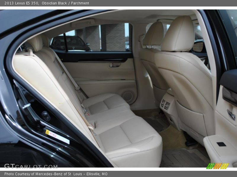 Obsidian Black / Parchment 2013 Lexus ES 350