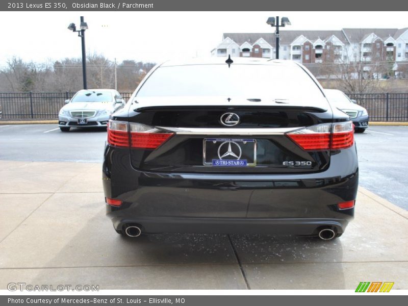 Obsidian Black / Parchment 2013 Lexus ES 350