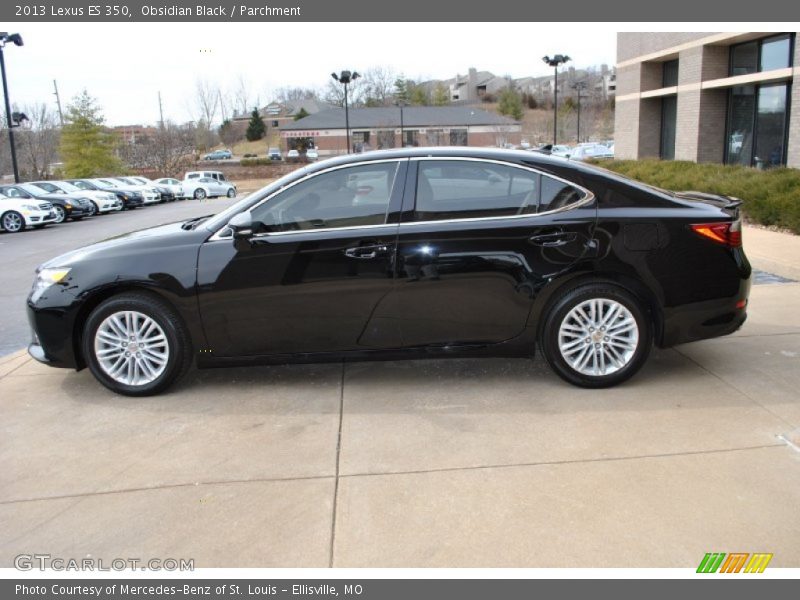 Obsidian Black / Parchment 2013 Lexus ES 350