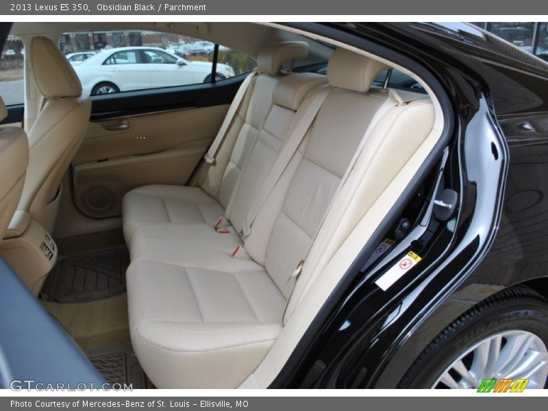 Obsidian Black / Parchment 2013 Lexus ES 350