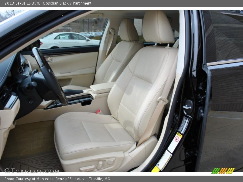 Obsidian Black / Parchment 2013 Lexus ES 350