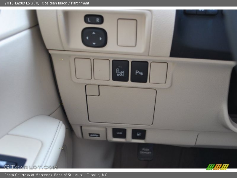 Obsidian Black / Parchment 2013 Lexus ES 350