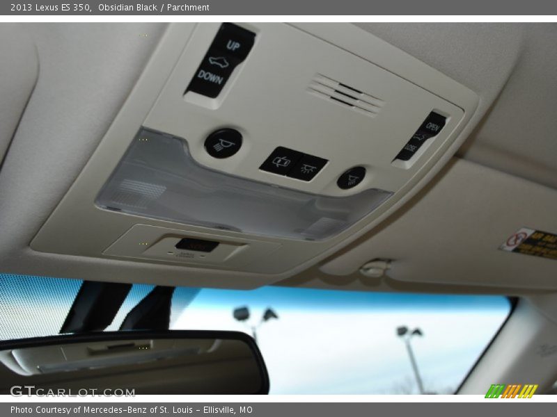 Obsidian Black / Parchment 2013 Lexus ES 350