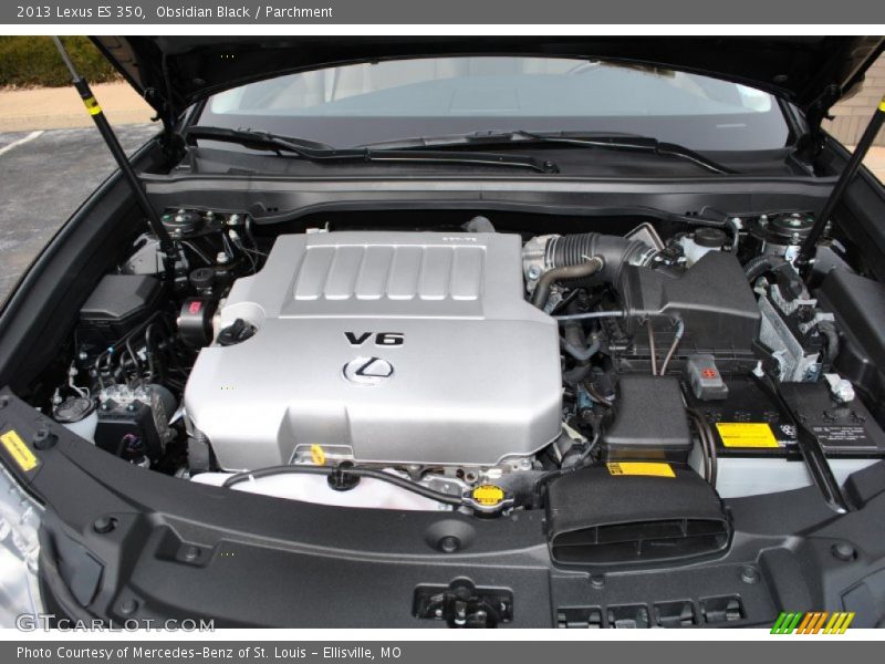 Obsidian Black / Parchment 2013 Lexus ES 350