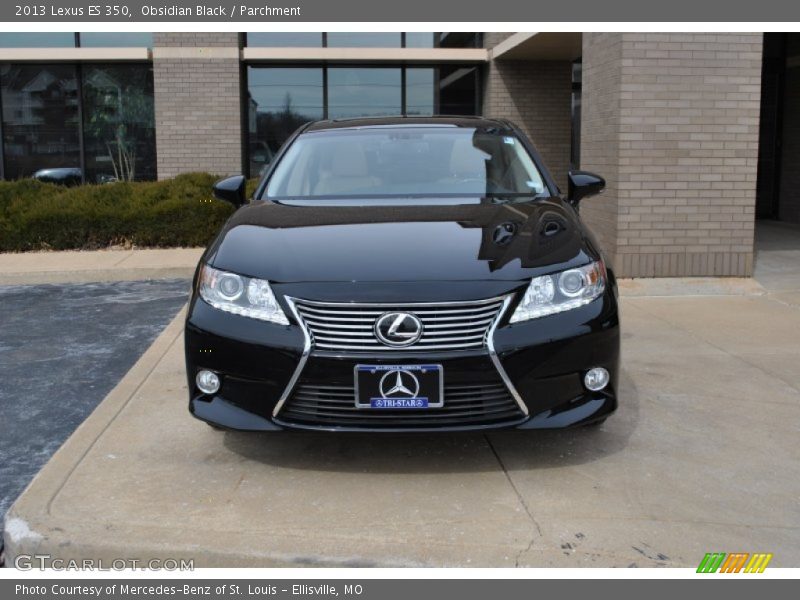 Obsidian Black / Parchment 2013 Lexus ES 350