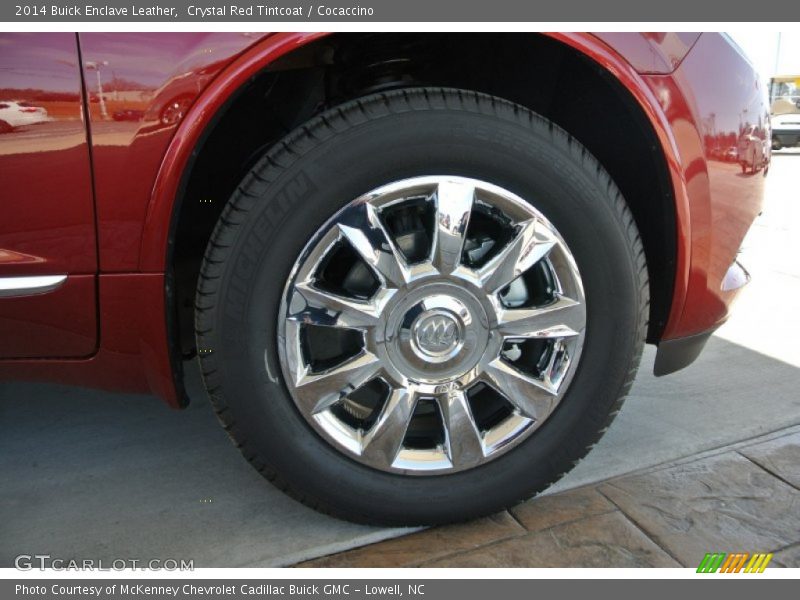 Crystal Red Tintcoat / Cocaccino 2014 Buick Enclave Leather
