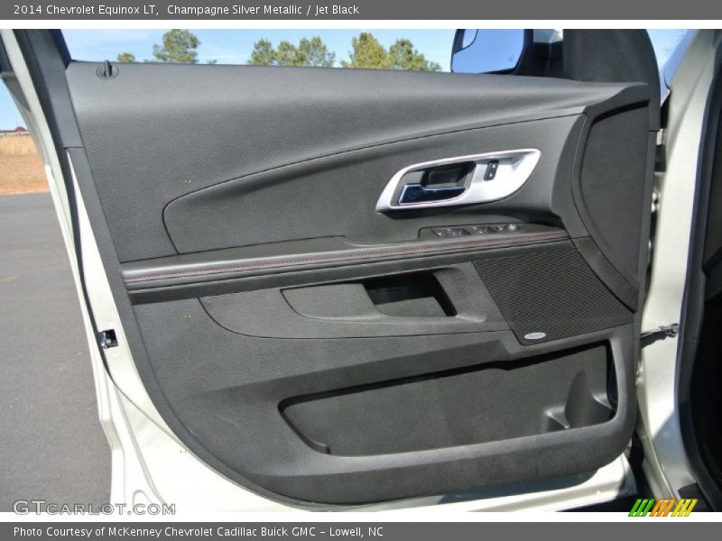 Champagne Silver Metallic / Jet Black 2014 Chevrolet Equinox LT