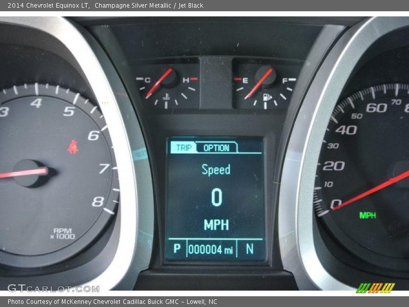 Champagne Silver Metallic / Jet Black 2014 Chevrolet Equinox LT