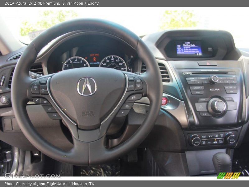 Silver Moon / Ebony 2014 Acura ILX 2.0L Premium