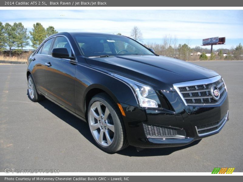 Black Raven / Jet Black/Jet Black 2014 Cadillac ATS 2.5L