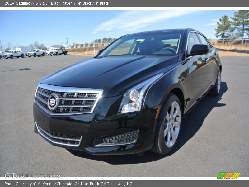 Black Raven / Jet Black/Jet Black 2014 Cadillac ATS 2.5L