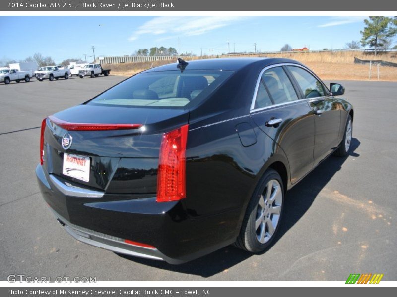 Black Raven / Jet Black/Jet Black 2014 Cadillac ATS 2.5L