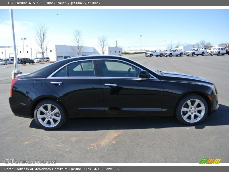 Black Raven / Jet Black/Jet Black 2014 Cadillac ATS 2.5L