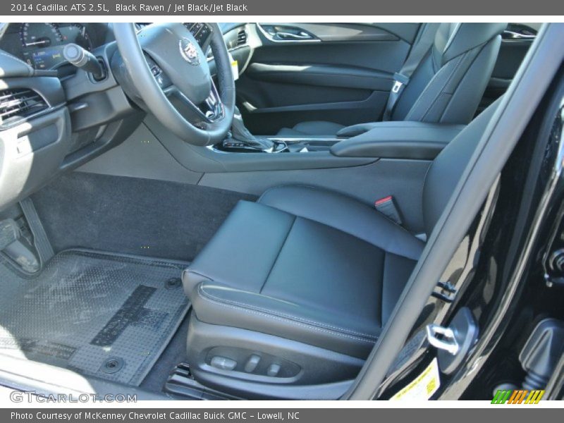 Black Raven / Jet Black/Jet Black 2014 Cadillac ATS 2.5L
