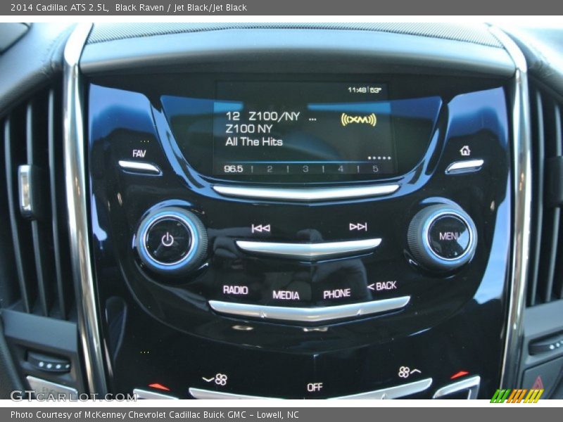 Black Raven / Jet Black/Jet Black 2014 Cadillac ATS 2.5L