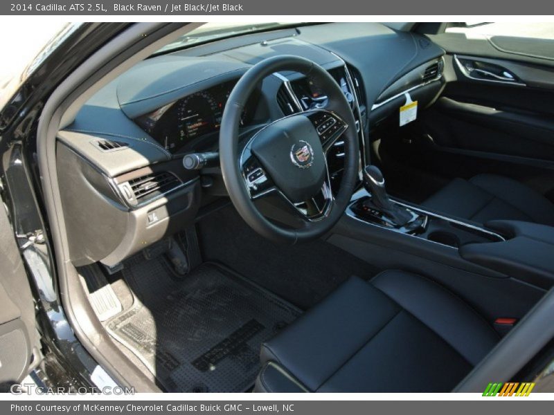 Black Raven / Jet Black/Jet Black 2014 Cadillac ATS 2.5L