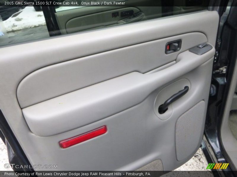 Onyx Black / Dark Pewter 2005 GMC Sierra 1500 SLT Crew Cab 4x4