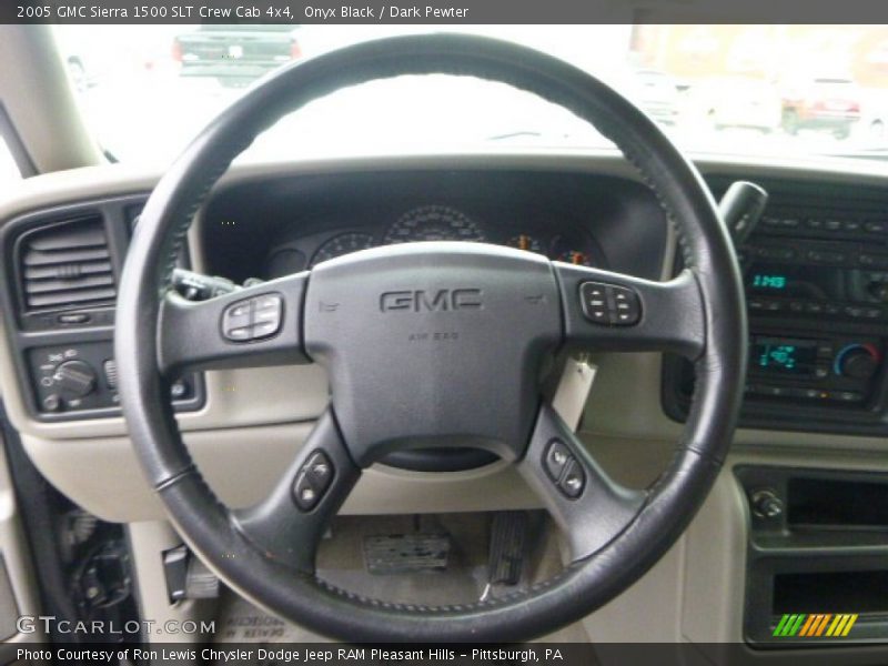 Onyx Black / Dark Pewter 2005 GMC Sierra 1500 SLT Crew Cab 4x4