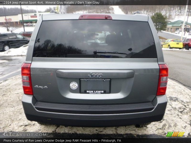 Mineral Gray Metallic / Dark Slate Gray 2014 Jeep Patriot Sport 4x4