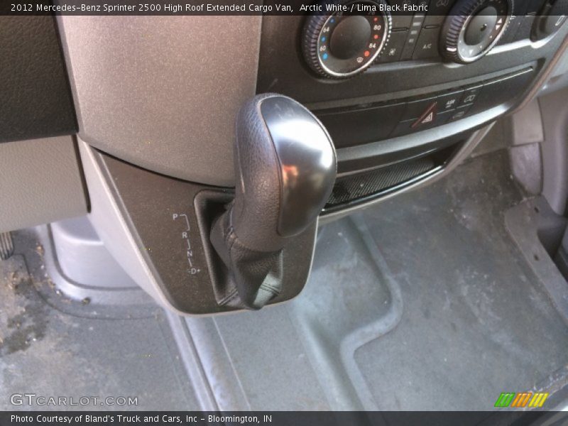 Arctic White / Lima Black Fabric 2012 Mercedes-Benz Sprinter 2500 High Roof Extended Cargo Van