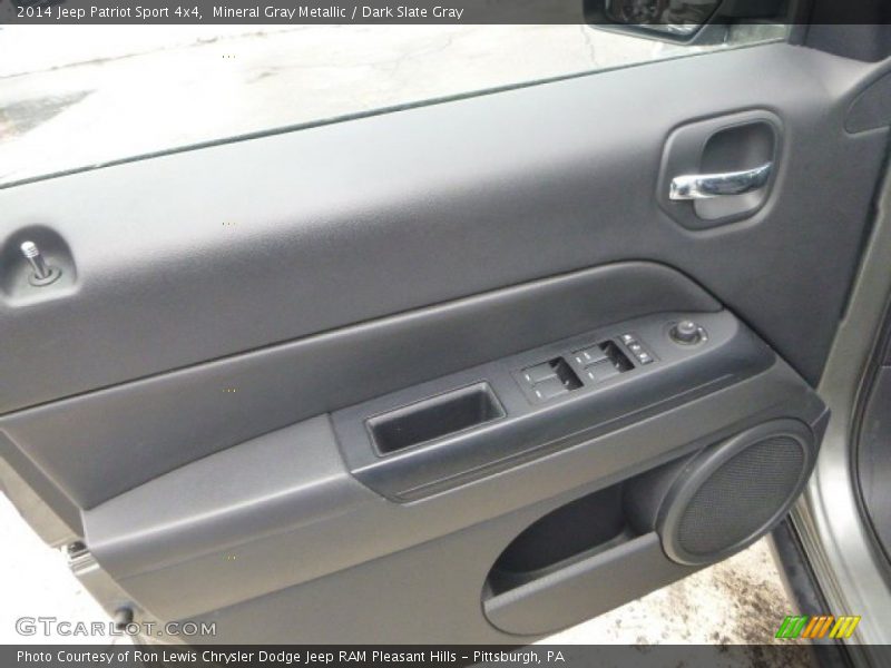 Mineral Gray Metallic / Dark Slate Gray 2014 Jeep Patriot Sport 4x4