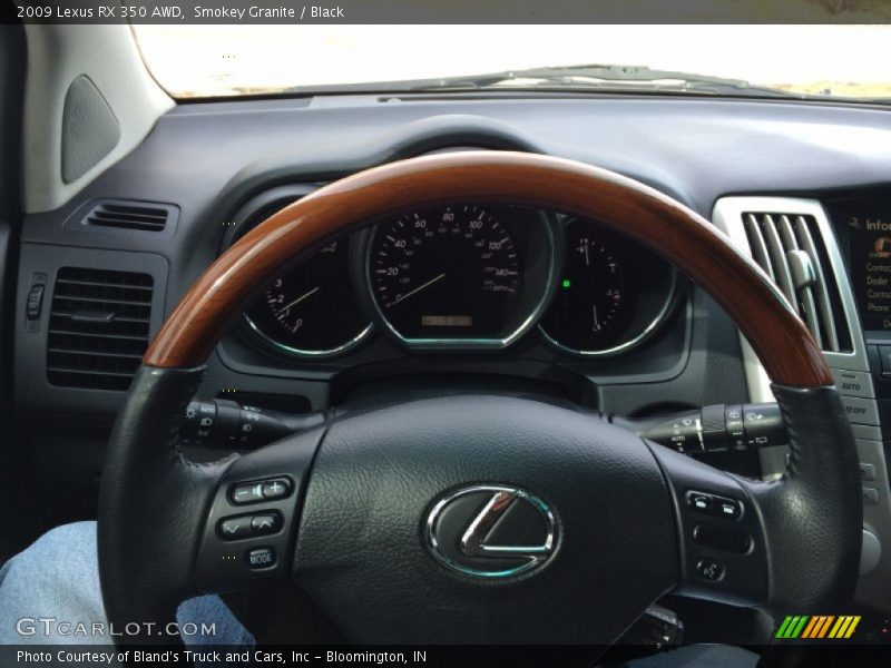 Smokey Granite / Black 2009 Lexus RX 350 AWD