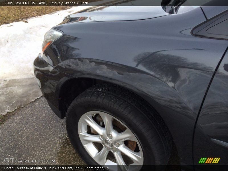 Smokey Granite / Black 2009 Lexus RX 350 AWD