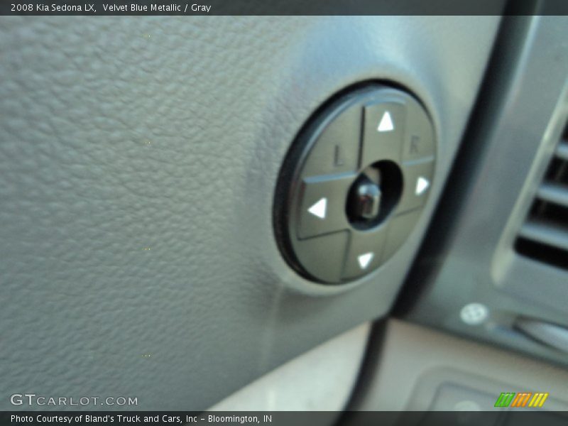 Velvet Blue Metallic / Gray 2008 Kia Sedona LX