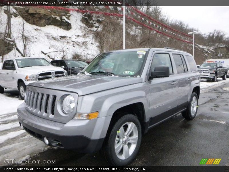 Bright Silver Metallic / Dark Slate Gray 2014 Jeep Patriot Latitude 4x4