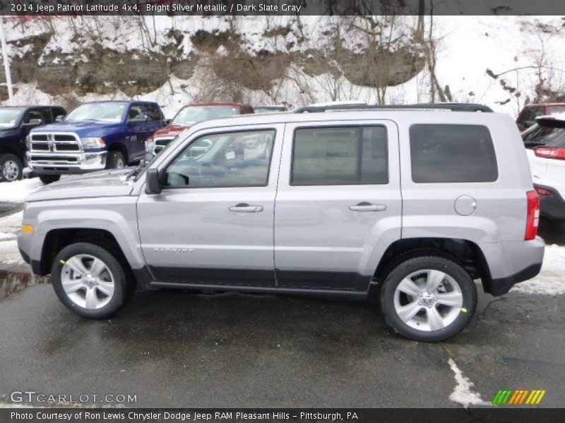 Bright Silver Metallic / Dark Slate Gray 2014 Jeep Patriot Latitude 4x4