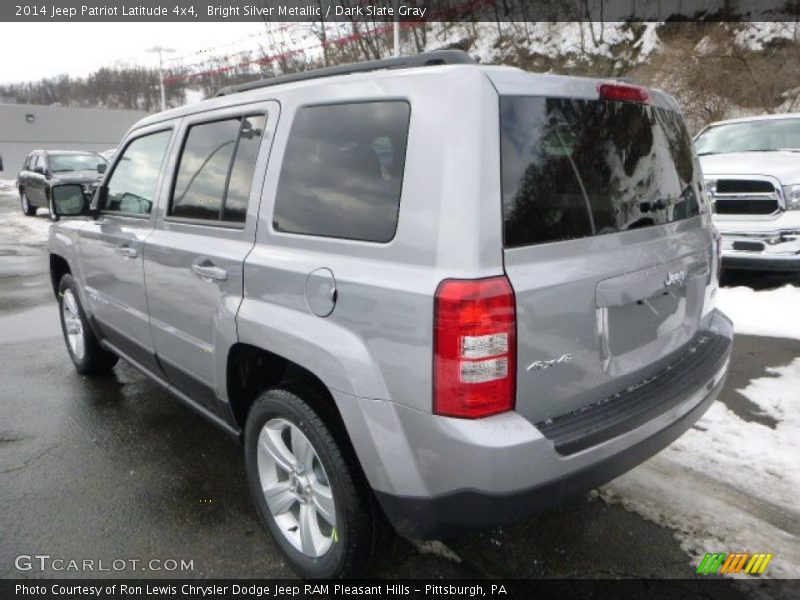 Bright Silver Metallic / Dark Slate Gray 2014 Jeep Patriot Latitude 4x4