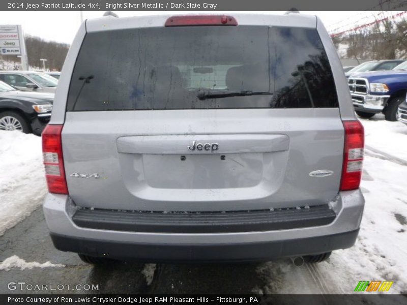 Bright Silver Metallic / Dark Slate Gray 2014 Jeep Patriot Latitude 4x4