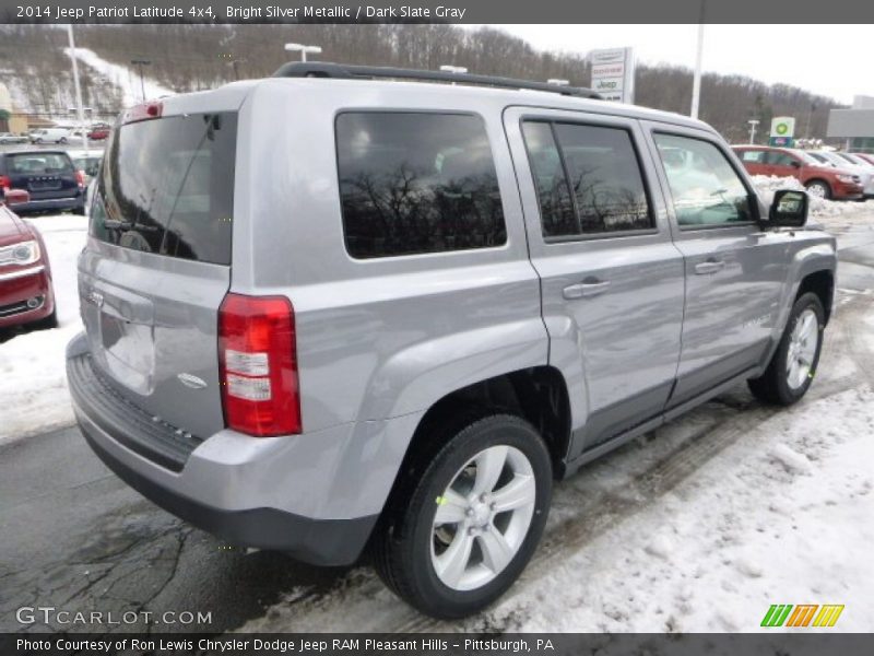Bright Silver Metallic / Dark Slate Gray 2014 Jeep Patriot Latitude 4x4