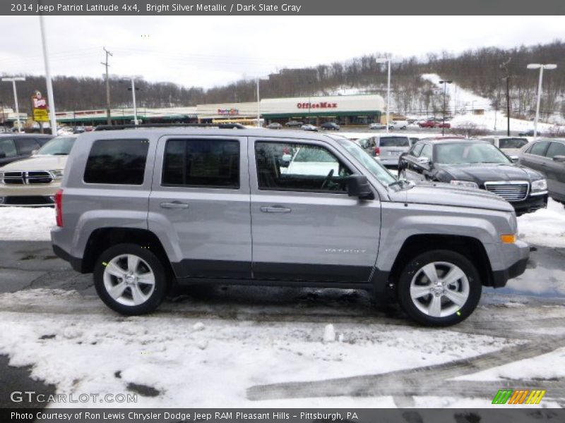 Bright Silver Metallic / Dark Slate Gray 2014 Jeep Patriot Latitude 4x4