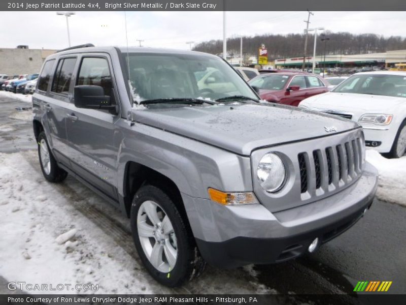 Bright Silver Metallic / Dark Slate Gray 2014 Jeep Patriot Latitude 4x4