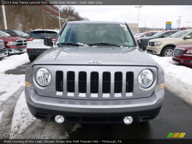 Bright Silver Metallic / Dark Slate Gray 2014 Jeep Patriot Latitude 4x4