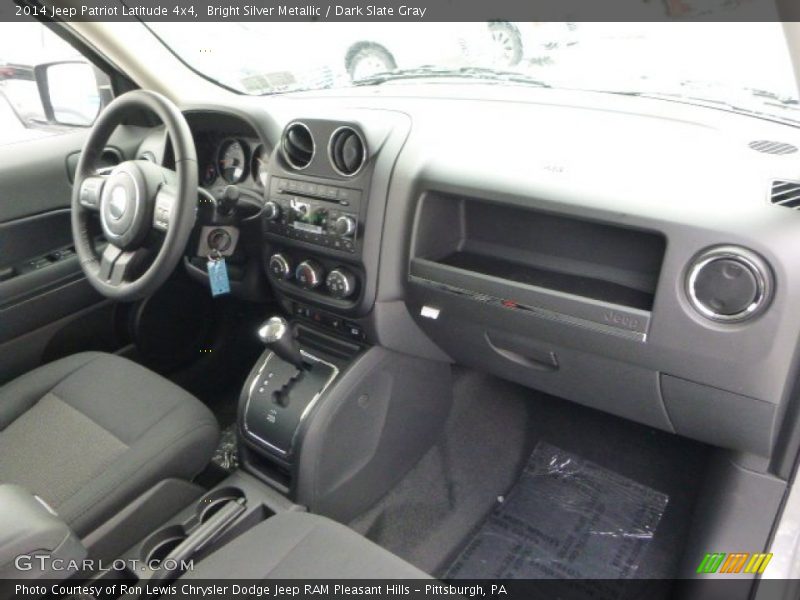 Bright Silver Metallic / Dark Slate Gray 2014 Jeep Patriot Latitude 4x4