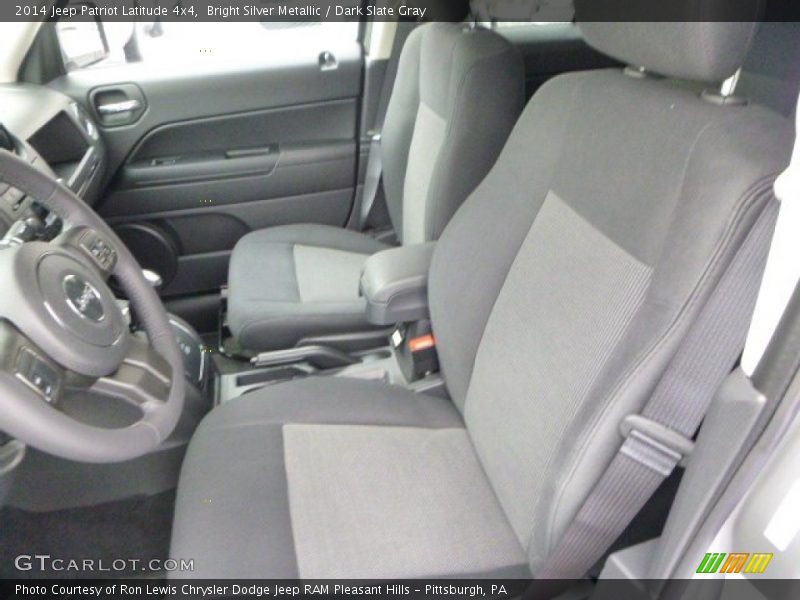 Bright Silver Metallic / Dark Slate Gray 2014 Jeep Patriot Latitude 4x4