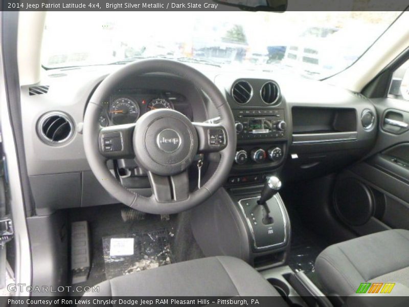 Bright Silver Metallic / Dark Slate Gray 2014 Jeep Patriot Latitude 4x4