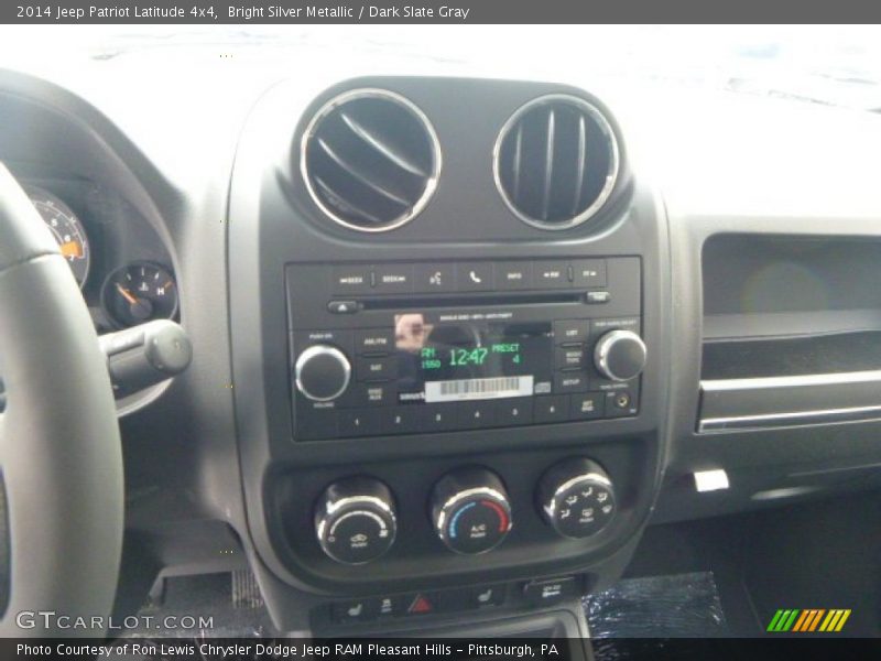 Bright Silver Metallic / Dark Slate Gray 2014 Jeep Patriot Latitude 4x4