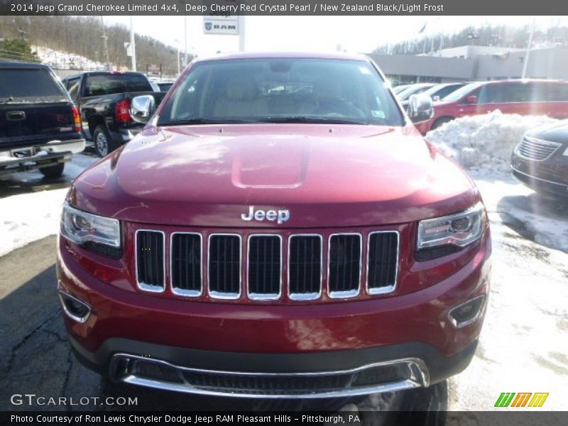 Deep Cherry Red Crystal Pearl / New Zealand Black/Light Frost 2014 Jeep Grand Cherokee Limited 4x4