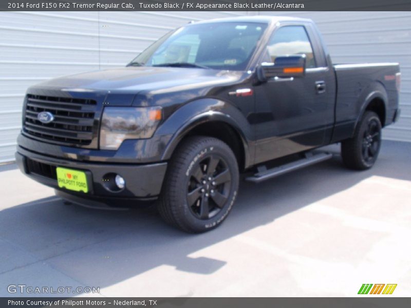 Tuxedo Black / FX Appearance Black Leather/Alcantara 2014 Ford F150 FX2 Tremor Regular Cab