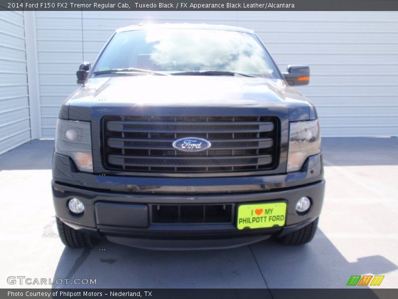 Tuxedo Black / FX Appearance Black Leather/Alcantara 2014 Ford F150 FX2 Tremor Regular Cab