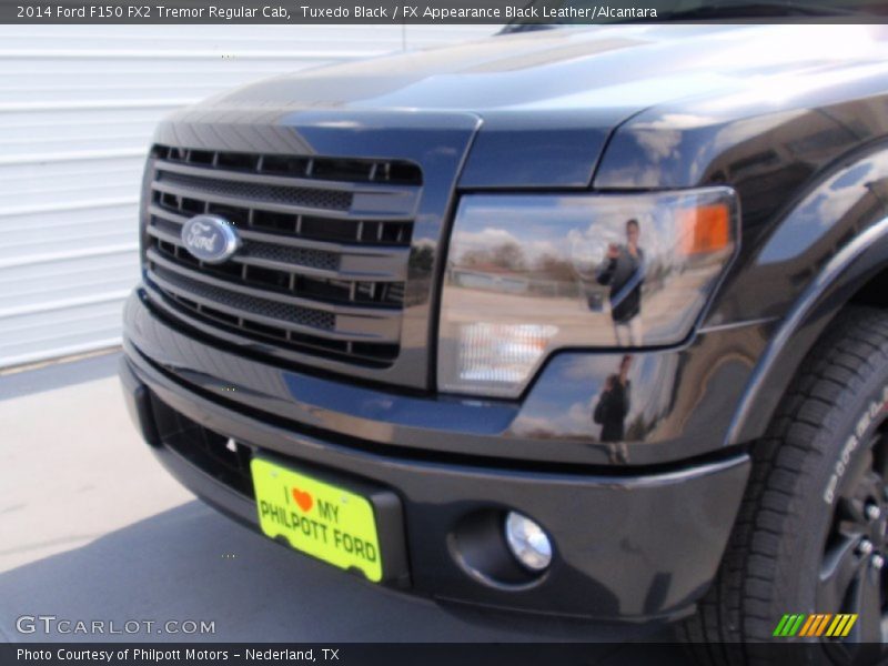 Tuxedo Black / FX Appearance Black Leather/Alcantara 2014 Ford F150 FX2 Tremor Regular Cab