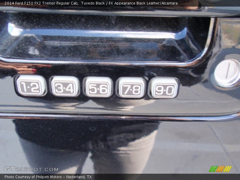 Tuxedo Black / FX Appearance Black Leather/Alcantara 2014 Ford F150 FX2 Tremor Regular Cab