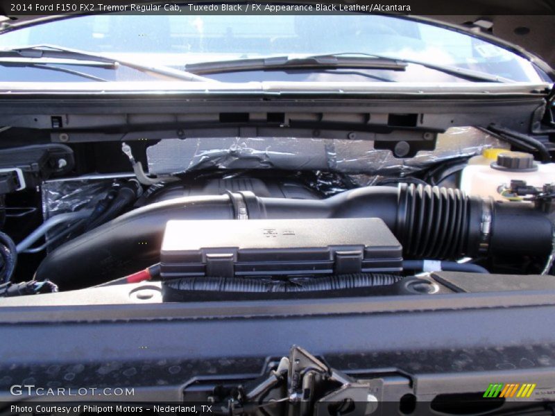 Tuxedo Black / FX Appearance Black Leather/Alcantara 2014 Ford F150 FX2 Tremor Regular Cab