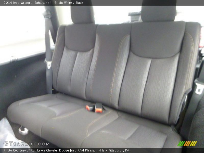 Bright White / Black 2014 Jeep Wrangler Sahara 4x4