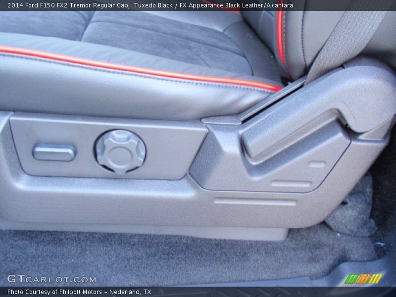 Tuxedo Black / FX Appearance Black Leather/Alcantara 2014 Ford F150 FX2 Tremor Regular Cab